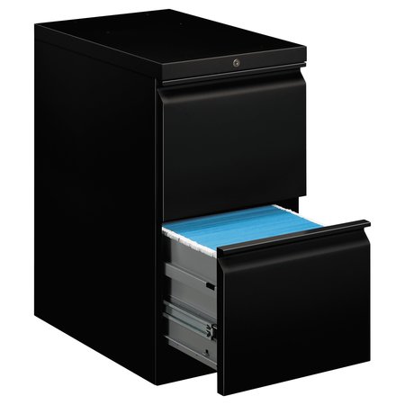 HON 15 in W 2 Drawer File Cabinets, Black H33823R.L.P